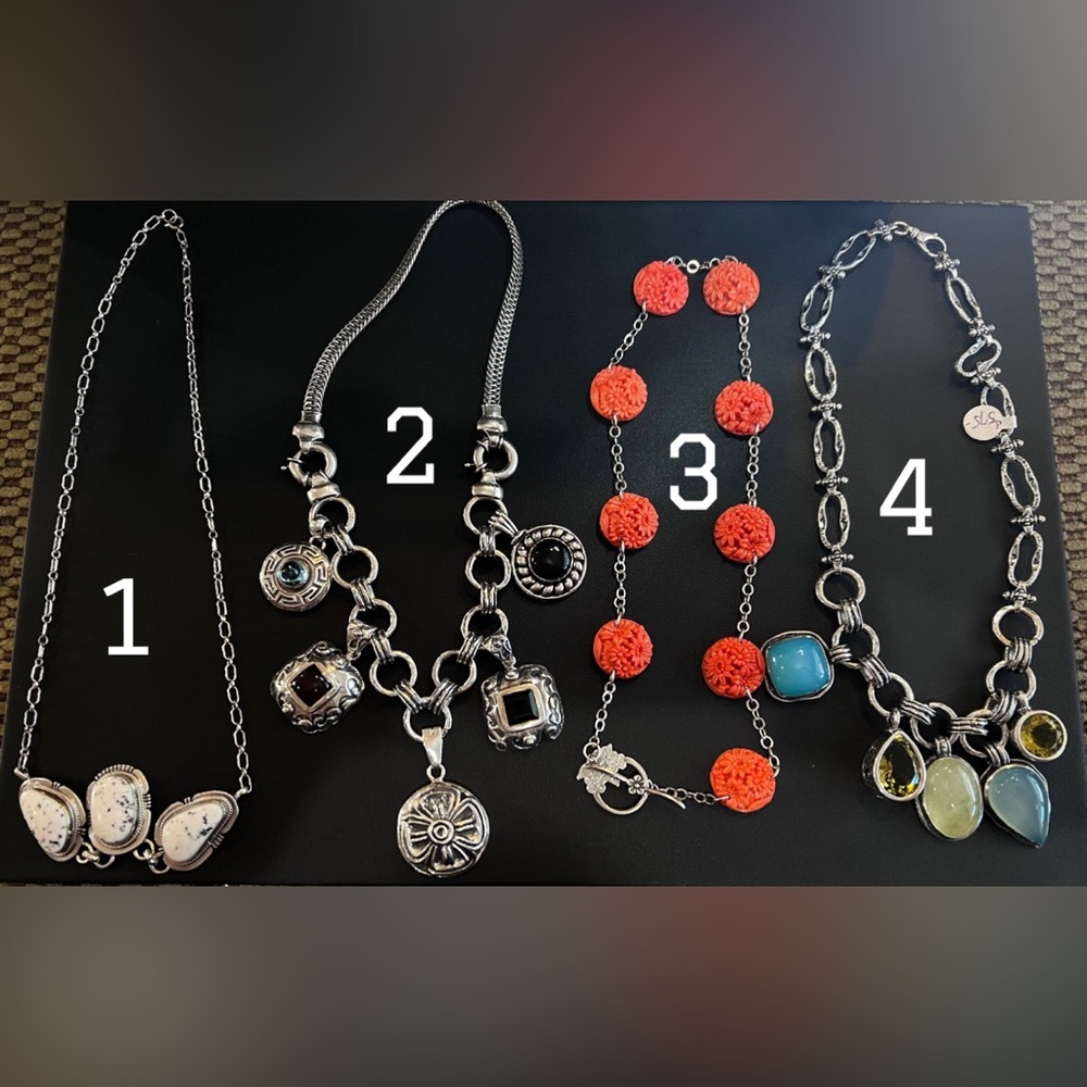 Gemstone necklaces